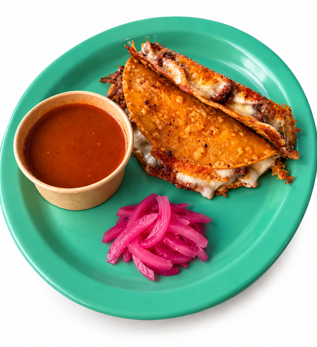 Quesabirria Taco Combo.