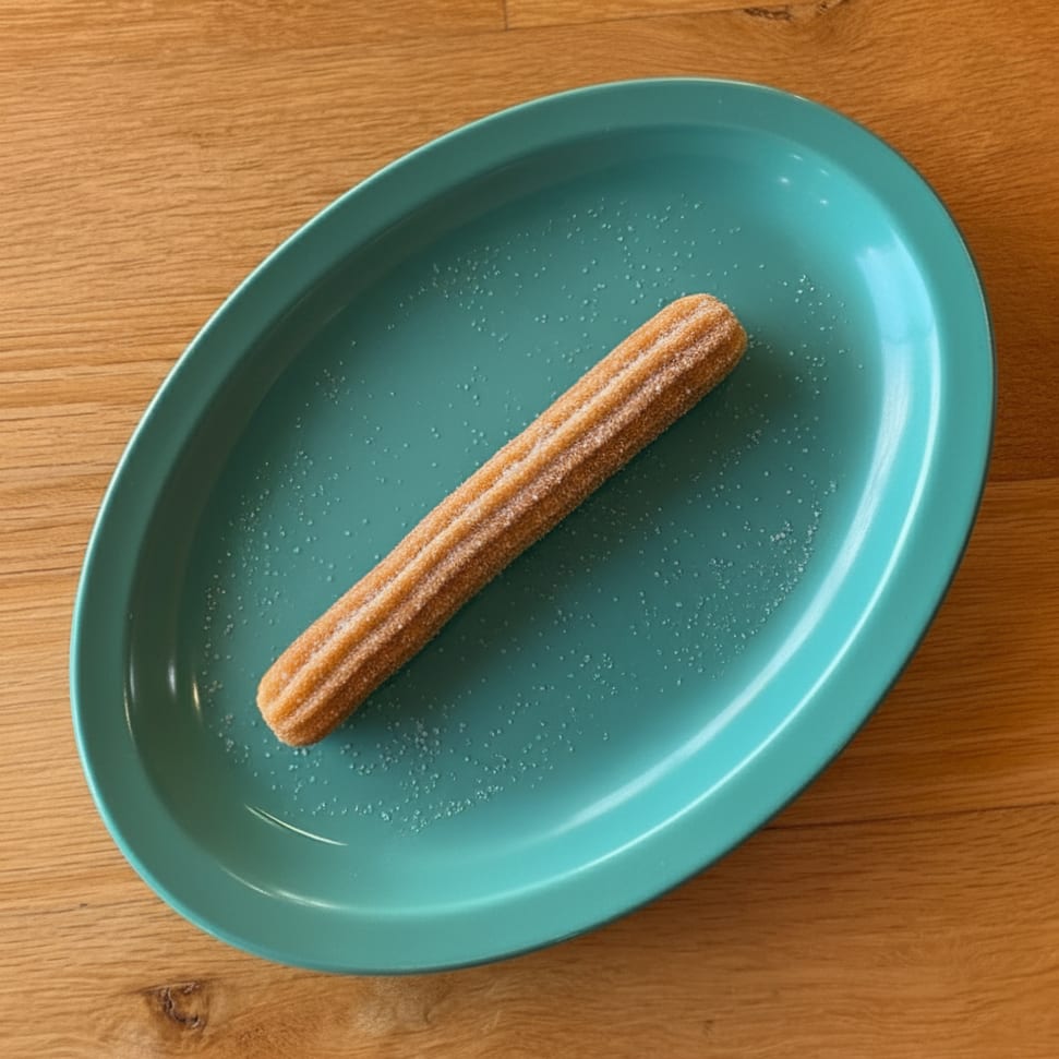 1 Dulce De Leche Churro.