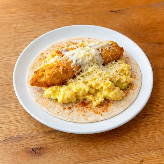 Buttermilk Fried Chicken Taco.