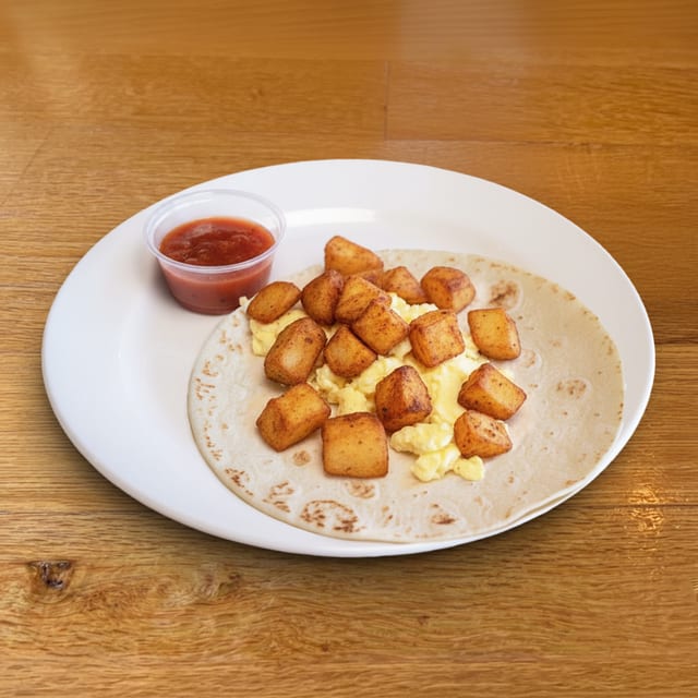 Roasted Potato Taco.