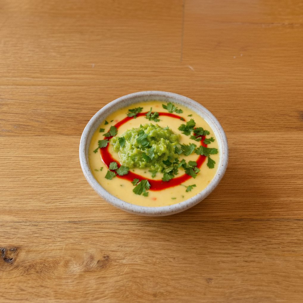 Green Chili Queso.