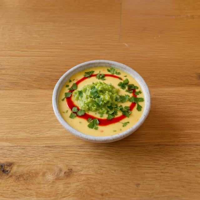 Green Chili Queso.
