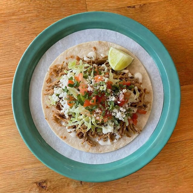 Pork Carnitas Taco.