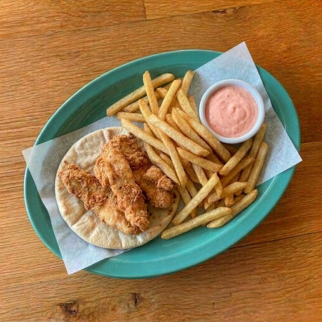 KIds Fried Chicken Tenders.