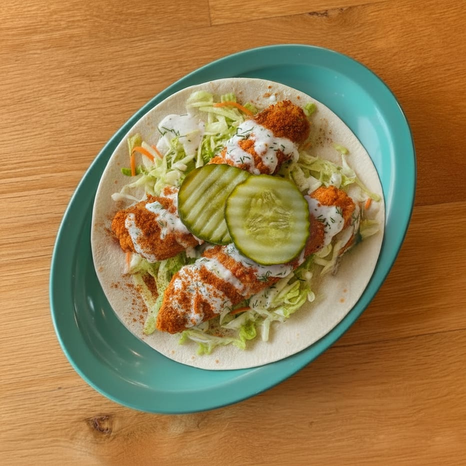 Nashville Hot Chicken Taco.