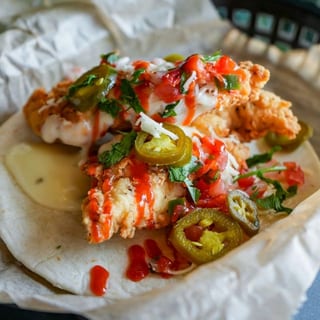 Spicy Rooster Taco