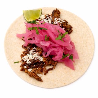 Braised Beef Barbacoa Taco