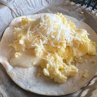 Egg and Cheese Taco